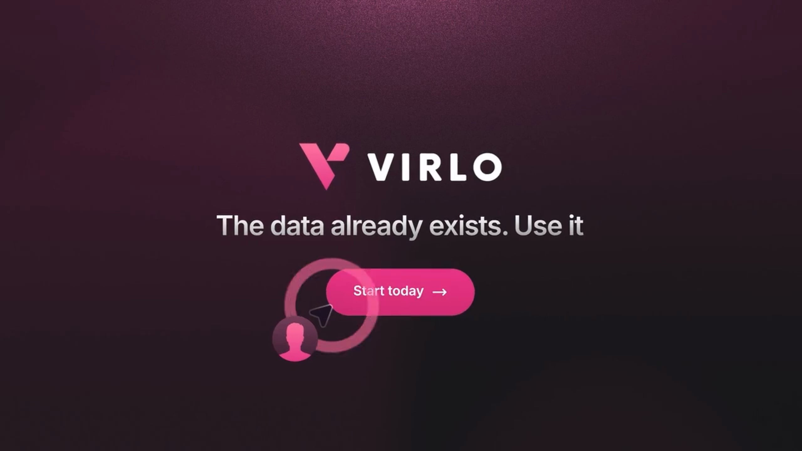 Virlo product demo poster
