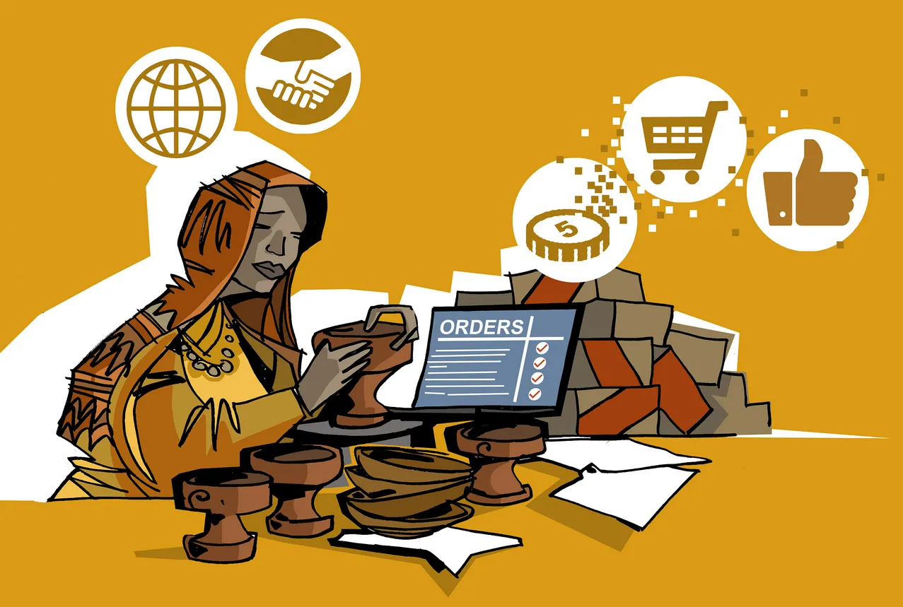 person shopping online - eCommerce Trust