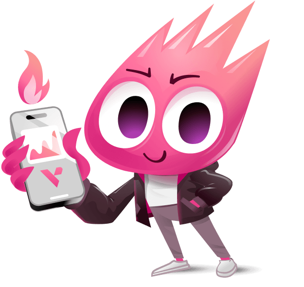 Vee the Virlo Mascot